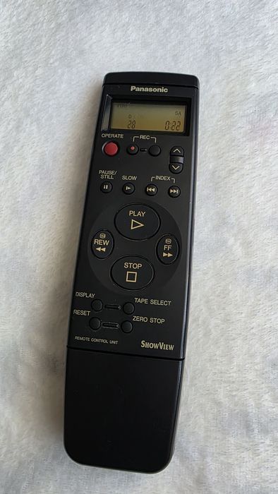 Pilot Panasonic VEQ 1534 do magnetowid  100% sprawny.  Remote Control