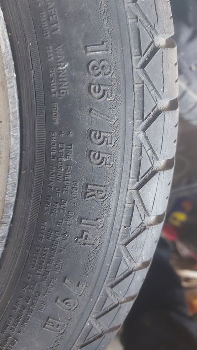 4 Jantes de alumínio de 14 polegadas para carros pequenos com