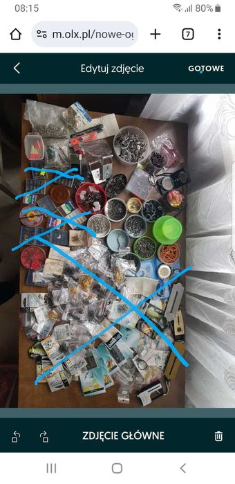 Siatki, obciążniki, proce, koszyczki zanętowe, etc.