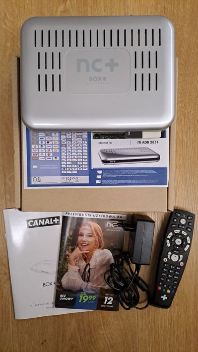 Dekoder HD ITI-2851S ITI ADB 2851 nc+ canal+