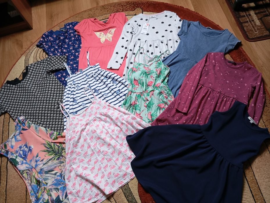 Mega paka dziewczynka 134-140