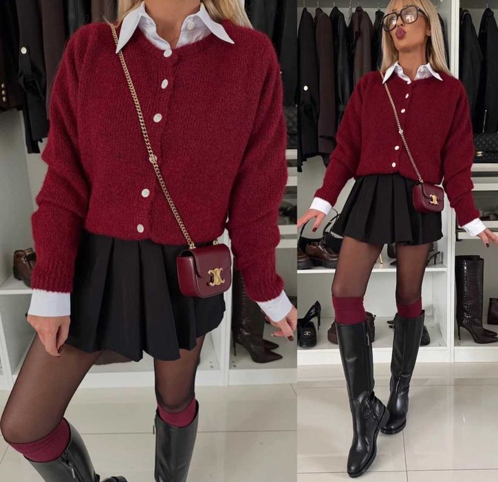 Sweter rozpinany b.alpaka