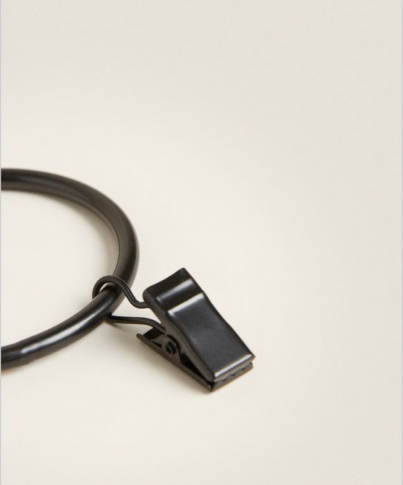 Large Curtain Ring (Pack of 20) Zara Home, New64740794249474124