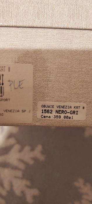 NOWE  VENEZIA czarne Botki 36