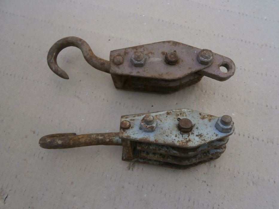 Blok potrójny stalowy do liny bloki zblocze