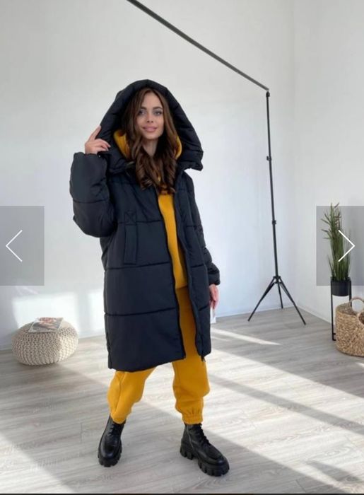 Продам пуховик дуже теплий оверсайз, приблизно размер L+