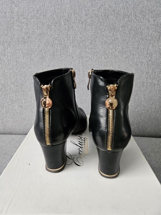 Botki skórzane rozm. 40