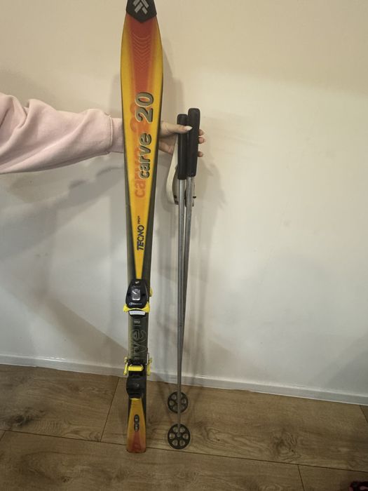 narty z kijkami tecno pro carve 20