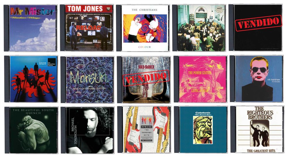 Pop, Rock: Lote de 60 CD's (11)