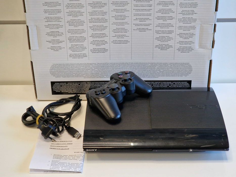 GWARANCJA SONY PS3 12GB, Playstation 3+Pad Sklep Zamiana