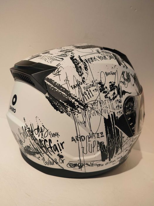 Capacete SHIRO  integral dupla-viseira mota scooter novo