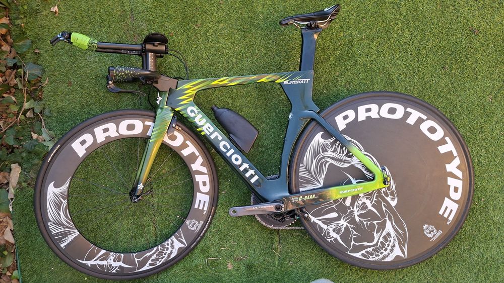 Bicicleta de Contrarelógio/Triatlo Guerciotti Eureka TT ..t52 t54 Caja Rural.