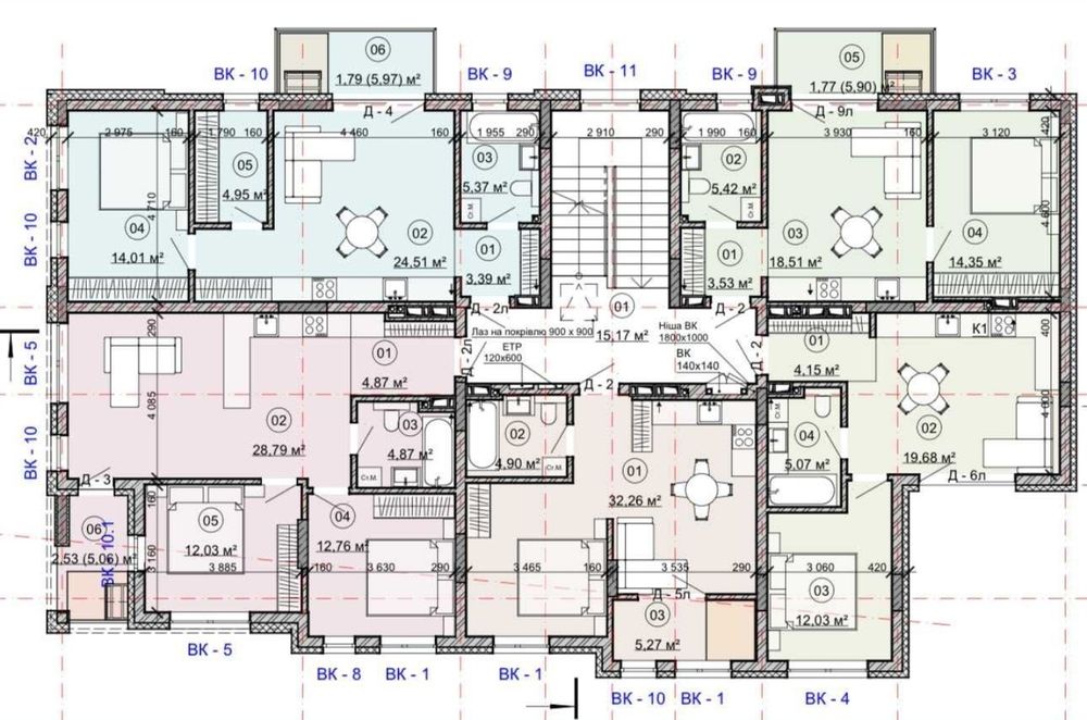 Продаж 1.5кім.квартири в новобудові ЖК Джин