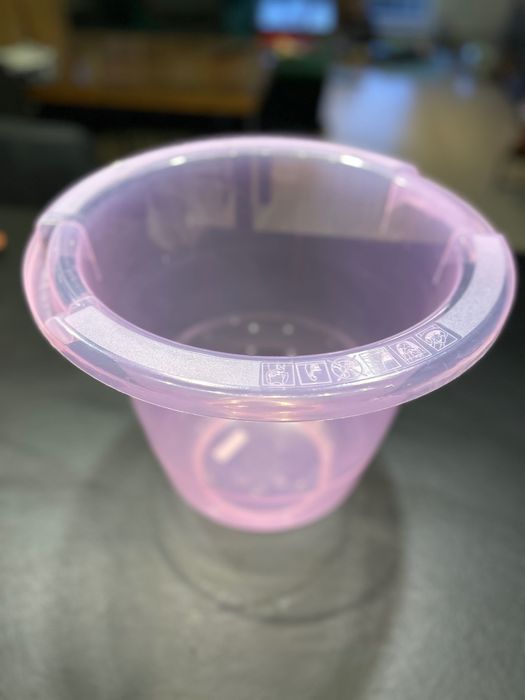 Wiaderko do kąpieli noworodka niemowlaka