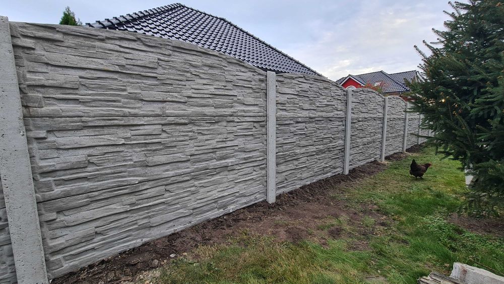 Ogrodzenie Panelowe 3D, Betonowe, Metalowe, FURTKI BRAMY z montażem