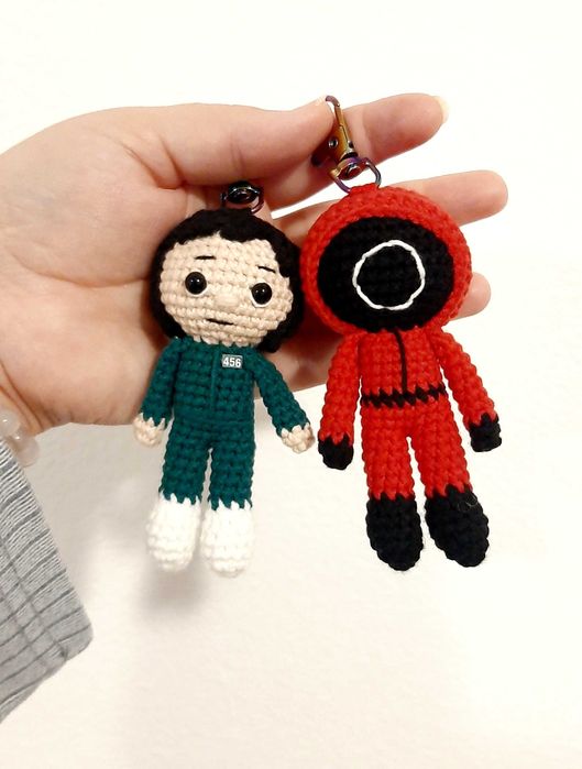 Porta-chaves Squid Game