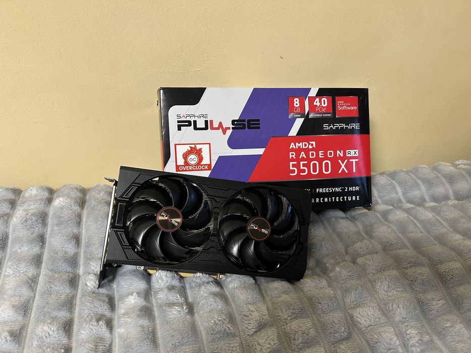 Ідеал! RX 5500 XT  8Gb Sapphire pulse відеокарта з тестами