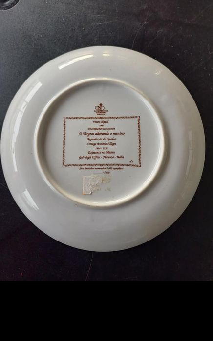 Prato Neoclássica, n.1 de 5000  série limitada