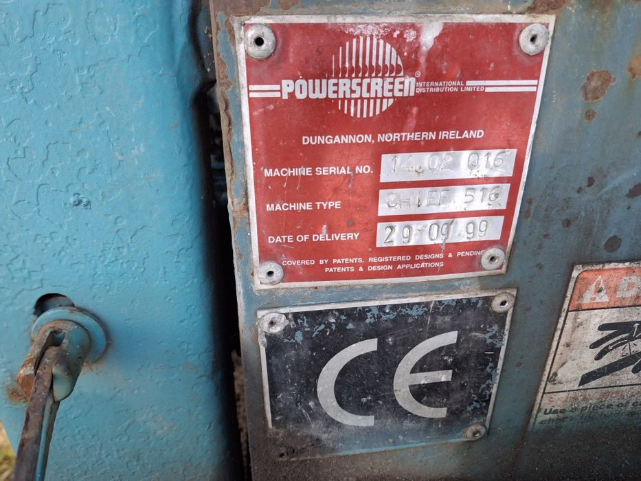 Przesiewacz powerscreen 1600