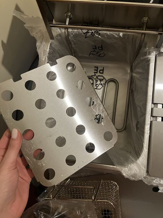 Fritadeira VEVOR Double Deep Fat Fryer Large 5000W