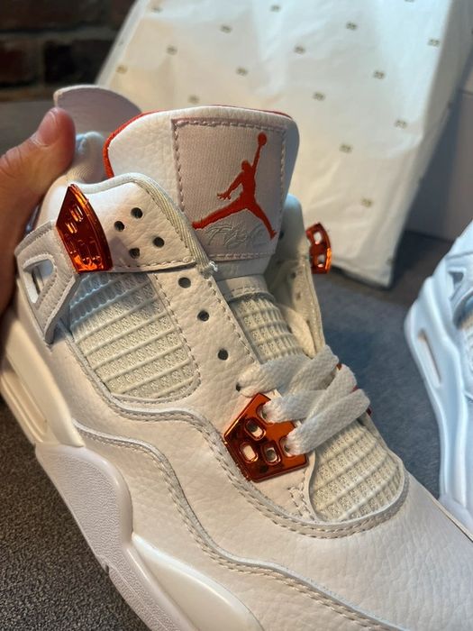 Jordan 4 biało czerwone