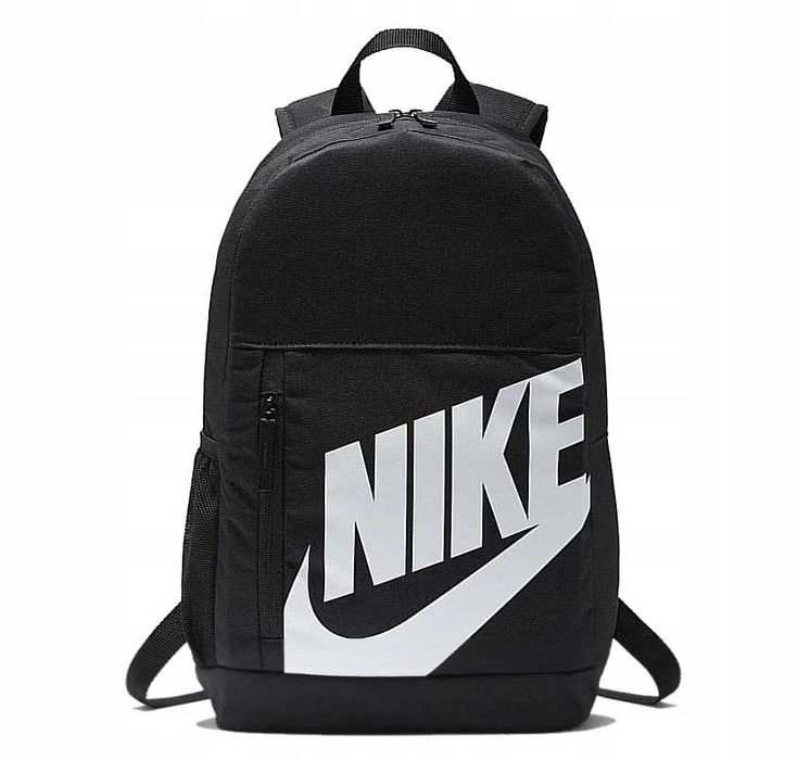 Nowy Plecak Szkolny Nike Elemental Młodzieżowy 20l Czarny Sportowy HIT