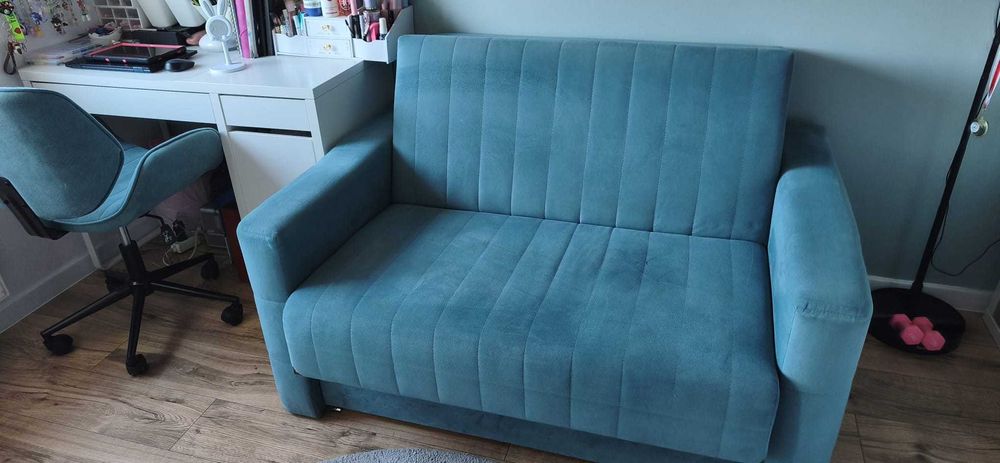 Sofa/kanapa turkusowa