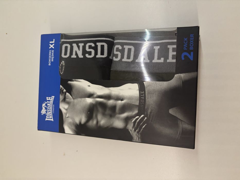 Bokserki new lonsdale pro 2 pary xl /l