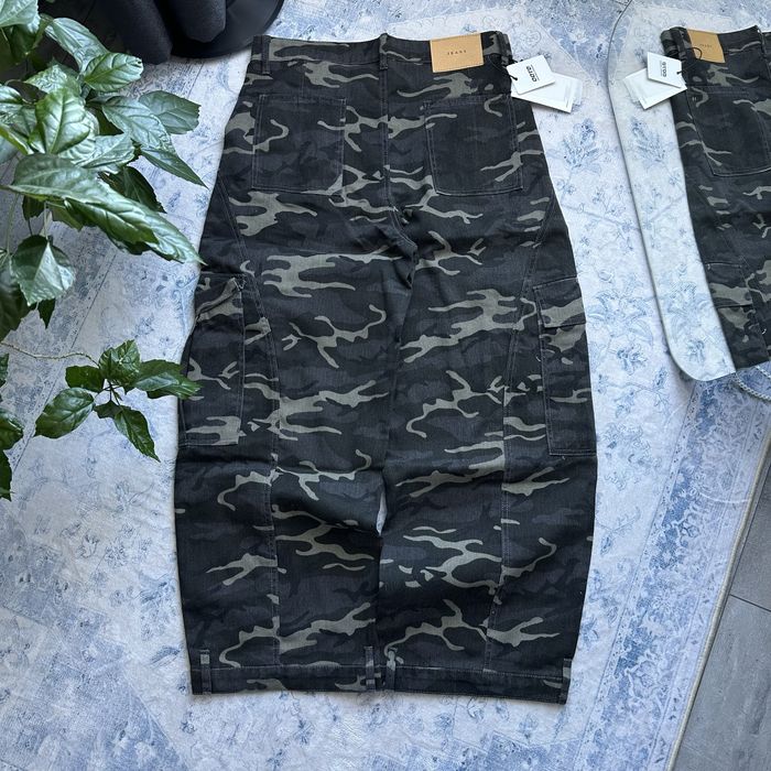 Baggy camo opium y2k pants real tree racer широкі камуфляж джинси камо