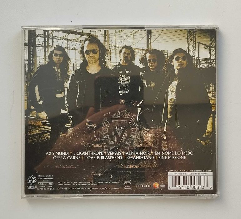 Płyta CD: Moonspell Alpha Noir 2012
