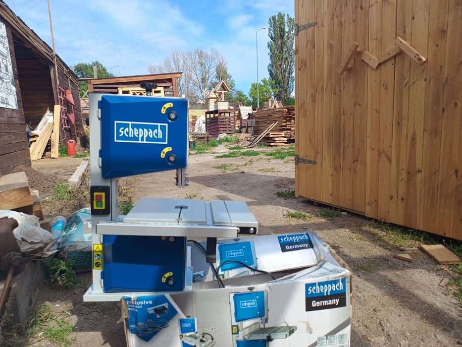Стрічкова пила Scheppach HBS30 350W 80mm