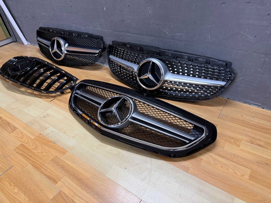 Решітка радіатора W212 2013-2016 року | в стилі diamond GT AMG амг гт