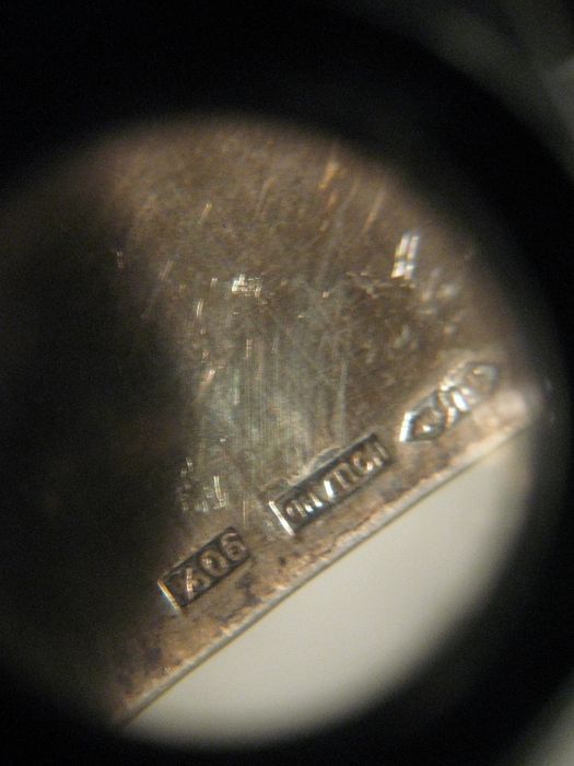 Serwetnik podstawa do zapałek na stół ażur plater 19/20w Bibelot ANTYK