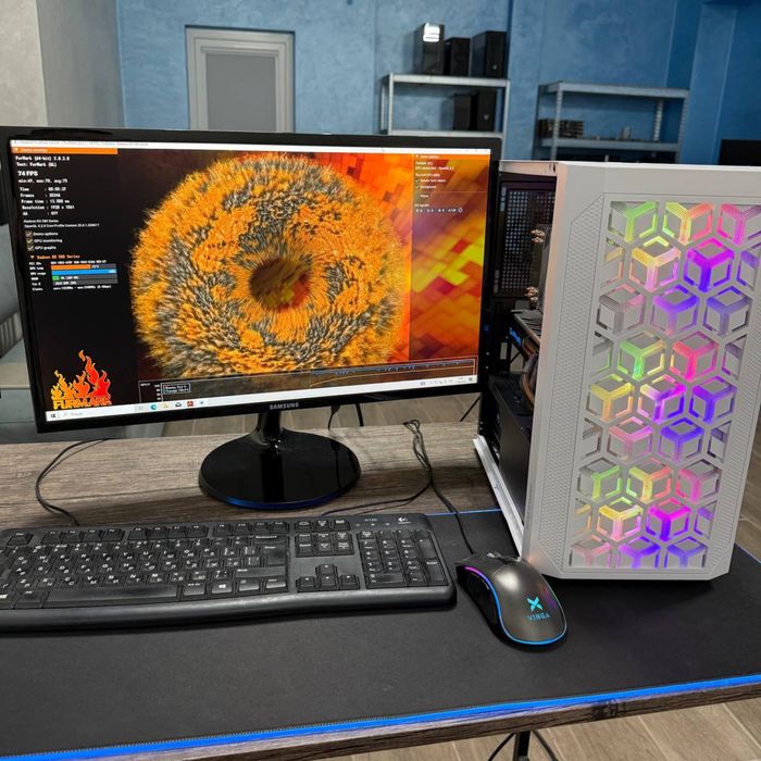 Ігровий комп’ютер 14 ядер 16GB RAM 8GB відеокарта Системний Игровой ПК