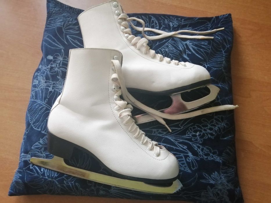 łyżwy figurowe białe damskie - PIRUET