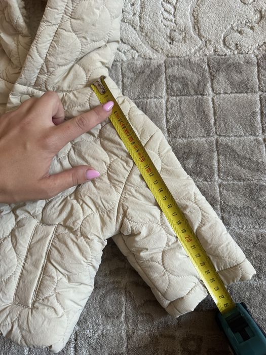 Куртка дитяча дівчинка стьобана осінь 3-6 міс