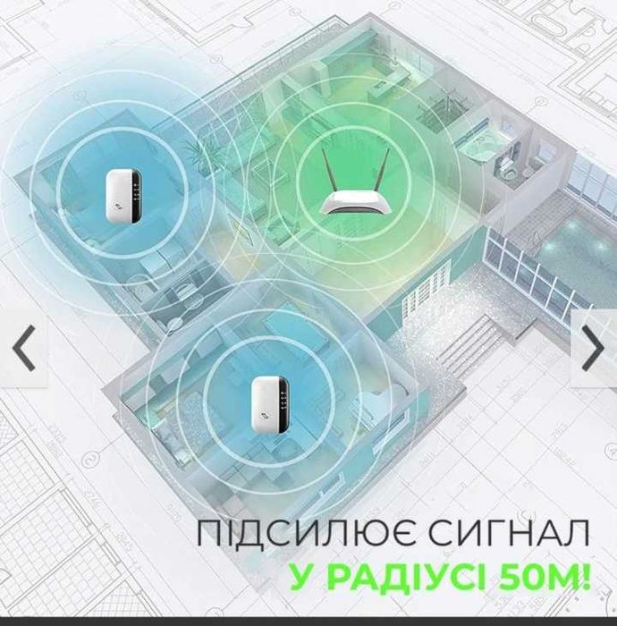 Підсилювач сигналу wi fi репітер рентранслятор