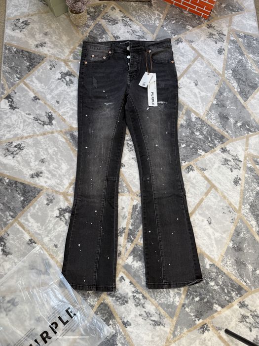 БЕЗ ПРЕДОПЛАТЫ ‼️ Джинсы Purple,Flared Jeans Purple,Фларед джинсы Purple,Новые