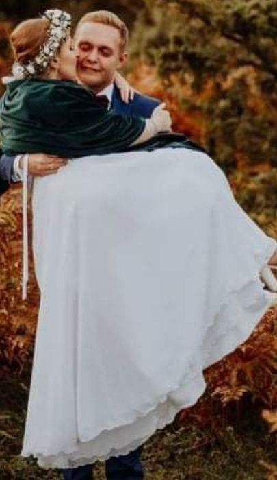 Suknia ślubna 38/40 + welon