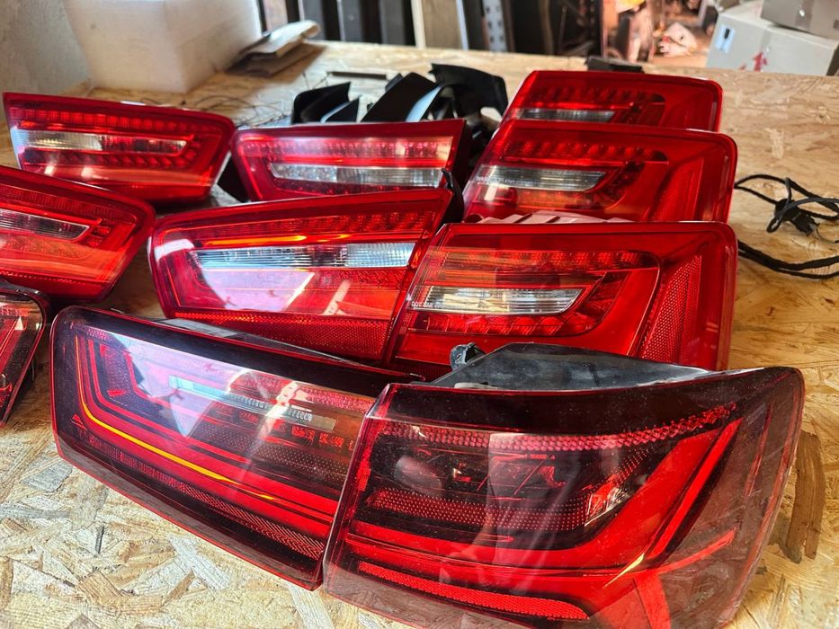 Ліхтарі стопи а6 с7 ауді дорест рестайлінг audi ауди фонари лед ліхтар