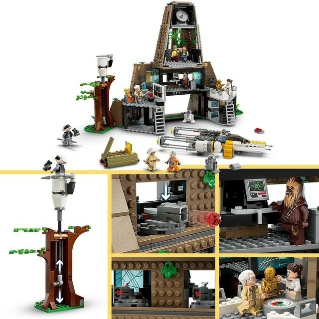 Set de construção Base Rebelde de Yavin 4 LEGO Star Wars
MODELO: 75365
