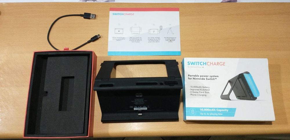 Przenośny system zasilania dla Nintendo Switch™