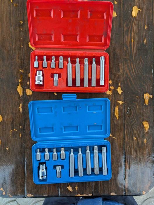 Набір насадки біти  спеціальні 1/2" 11шт зірочка