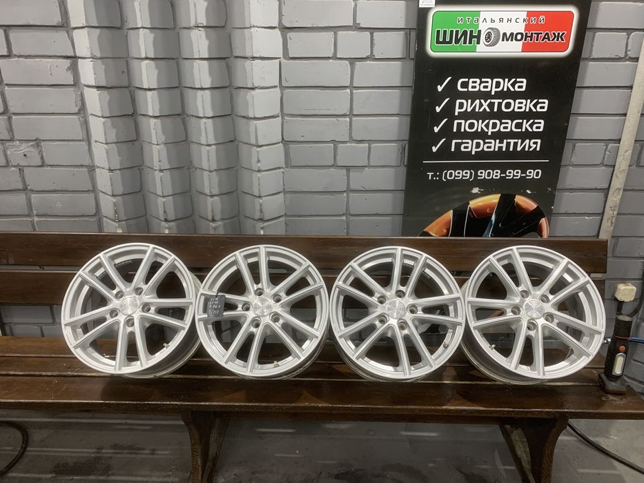99 Литые немецкие диски Aluett 5/112 R16 et48