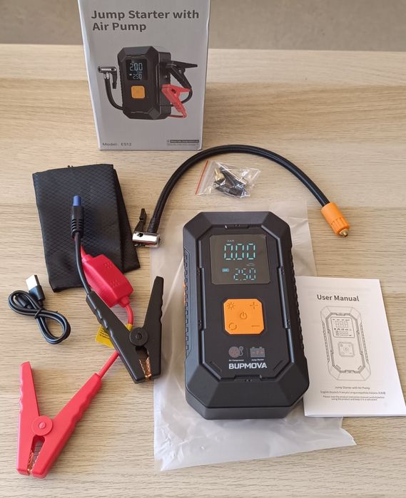 Booster com compressor de ar