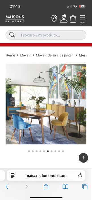 Mesa de Jantar (Maison Du Monde)