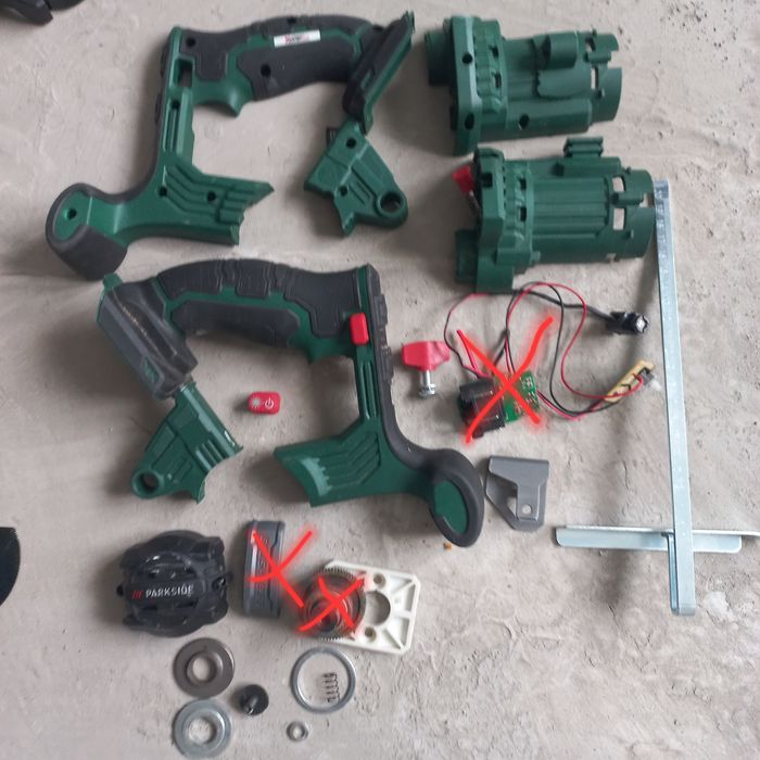 Parkside по запчастинах, лобзик, шуруповерт, паркетка, реноватор