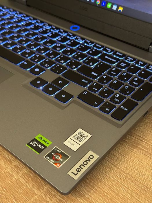 Новый игровой ноутбук Lenovo-LOQ-15 (AMD R5-7235HS/RTX4050-6Gb-105W)