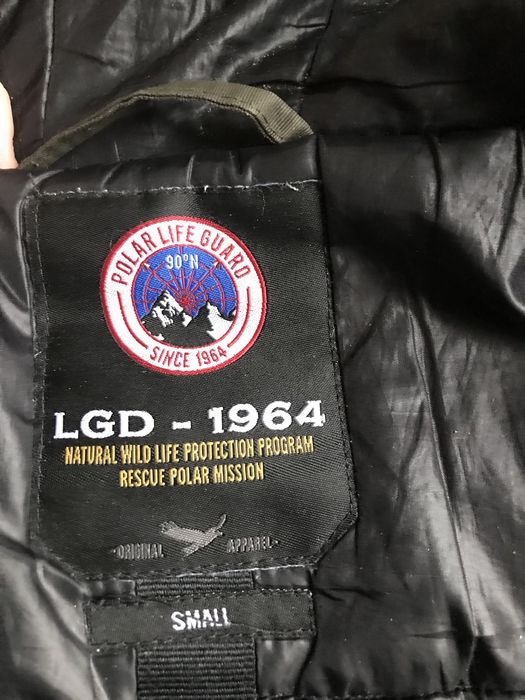 LGD 1964 Aeronautica Militare kurtka pilotka z kapturem r S