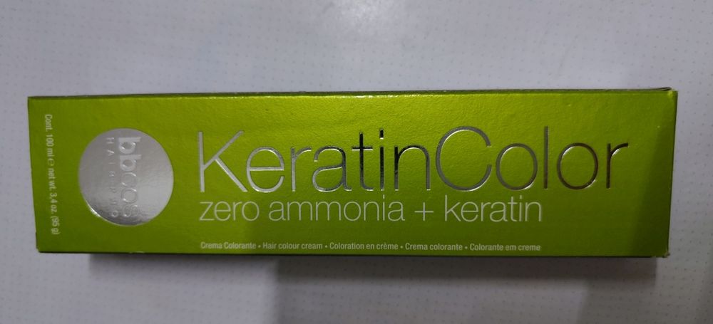 Фарба для волосся Keratin colour. Відтінок Blue 7000